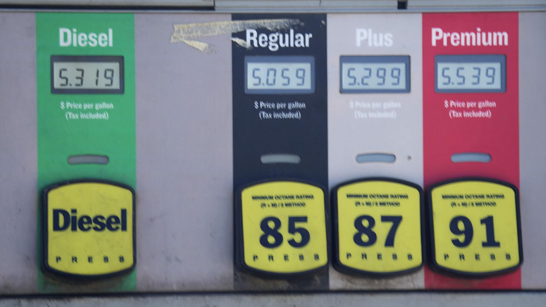 Track gas prices, vehicle sales and production changes in Nebraska